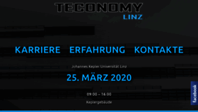 What Teconomy-linz.at website looked like in 2019 (4 years ago)