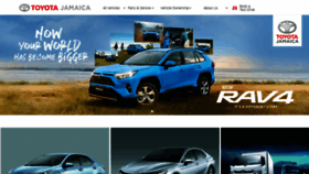 What Toyotajamaica.com website looked like in 2019 (4 years ago)