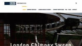 What Thechimneysweepers.co.uk website looked like in 2019 (4 years ago)