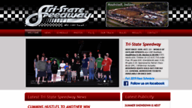 What Tristatespeedway.com website looked like in 2019 (4 years ago)