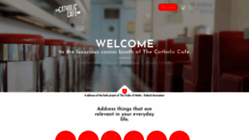What Thecatholiccafe.com website looked like in 2019 (4 years ago)