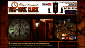 What Ticktockclock.com website looked like in 2019 (4 years ago)