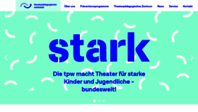 What Theaterpaed-werkstatt.de website looked like in 2019 (4 years ago)