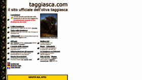 What Taggiasca.com website looked like in 2019 (4 years ago)
