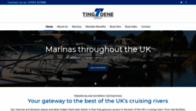 What Tingdene-marinas.co.uk website looked like in 2019 (4 years ago)