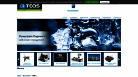 What Teos-engineering.com website looked like in 2019 (4 years ago)