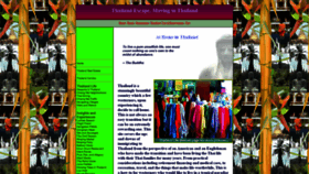 What Thailandescape.info website looked like in 2019 (4 years ago)