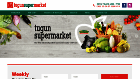 What Tugunsupermarket.com.au website looked like in 2019 (4 years ago)