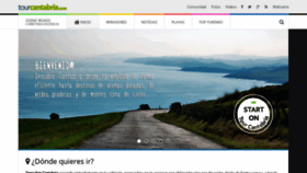 What Tourcantabria.com website looked like in 2019 (4 years ago)
