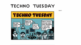 What Technotuesday.com website looked like in 2019 (4 years ago)