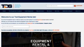 What Test-equipment-rental.com website looked like in 2019 (4 years ago)
