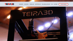 What Teira3d.com website looked like in 2019 (4 years ago)