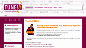What Tune.nl website looked like in 2019 (4 years ago)