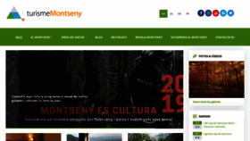 What Turisme-montseny.com website looked like in 2019 (4 years ago)