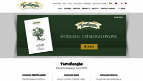 What Tartuflanghe.com website looked like in 2019 (4 years ago)