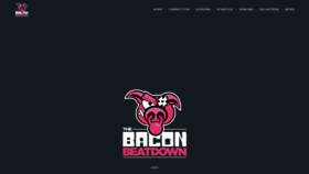 What Thebaconbeatdown.com website looked like in 2019 (4 years ago)