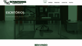 What Tectomatosinhos.pt website looked like in 2019 (4 years ago)