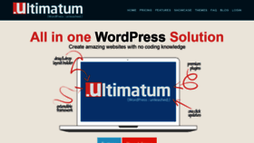 What Themes.ultimatumtheme.com website looked like in 2019 (4 years ago)