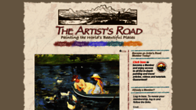 What Theartistsroad.net website looked like in 2019 (4 years ago)