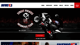 What Theinfamousteam.com website looked like in 2019 (4 years ago)