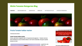 What Tomatenblogger.de website looked like in 2019 (4 years ago)