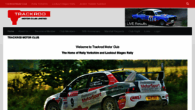 What Trackrodmotorclub.co.uk website looked like in 2019 (4 years ago)