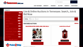 What Tennessee.hibid.com website looked like in 2019 (4 years ago)