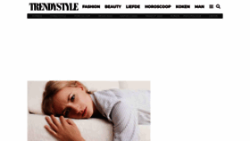 What Trendystyle.net website looked like in 2019 (4 years ago)