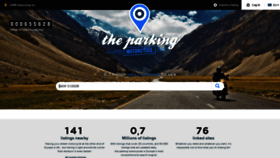 What Theparking-motorcycle.eu website looked like in 2019 (4 years ago)