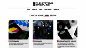 What Thesystemsgrp.com website looked like in 2019 (4 years ago)