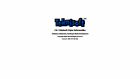What Teknisoft.co.id website looked like in 2019 (4 years ago)