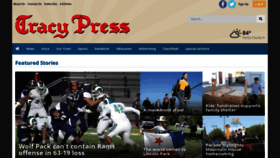 What Tracypress.com website looked like in 2019 (4 years ago)