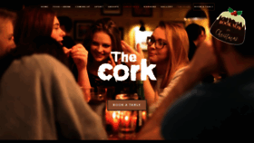 What Thecork.co.uk website looked like in 2019 (4 years ago)