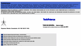 What Todoantenas.cl website looked like in 2019 (4 years ago)