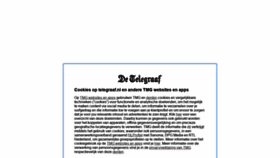 What Telegraaf.nl website looked like in 2019 (4 years ago)
