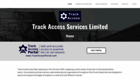 What Trackaccess.co.uk website looked like in 2019 (4 years ago)