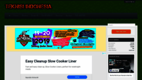 What Teknisi-indonesia.com website looked like in 2019 (4 years ago)