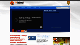 What Tvreplay.com.br website looked like in 2019 (4 years ago)