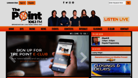 What Thepointfm.net website looked like in 2019 (4 years ago)