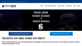 What Tradeshowsupply.com website looked like in 2019 (4 years ago)