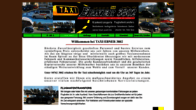 What Taxi-ebner.at website looked like in 2019 (4 years ago)