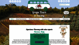 What Tuscan-wine-tours.com website looked like in 2019 (4 years ago)