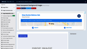 What Transparent.imageonline.co website looked like in 2019 (4 years ago)