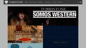 What Tombstone.com.mx website looked like in 2019 (4 years ago)