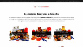 What Teledesayuno.com website looked like in 2019 (4 years ago)
