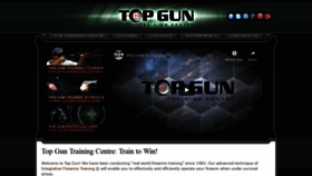 What Topguntrainingcentre.com website looked like in 2019 (4 years ago)