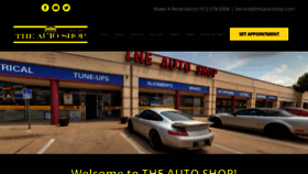 What Theautoshop.com website looked like in 2019 (4 years ago)
