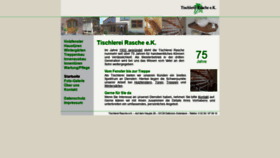 What Tischlerei-rasche.de website looked like in 2019 (4 years ago)