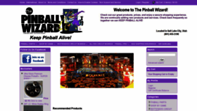 What Thepinballwizard.net website looked like in 2019 (4 years ago)