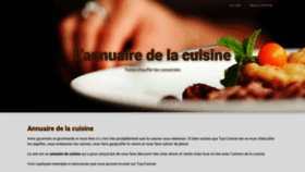 What Top-cuisine.net website looked like in 2019 (4 years ago)